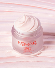 An exfoliating face mask jam-packed with vitamin C from lychee extract to brighten and hydrate skin for a radiant glow.