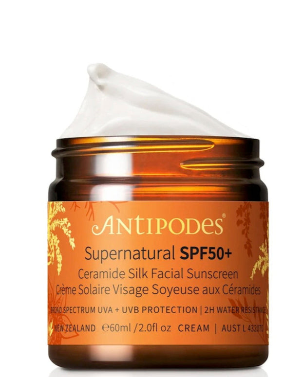 Supernatural SPF50+ Ceramide Silk Facial Sunscreen