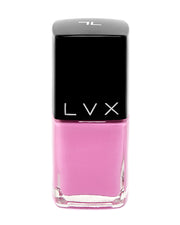 Ultra rich and creamy, high shine, smooth finish and is a superior long wear formula. Manicure quality in 1-2 coats. 10 toxin free formula. Use LVX Gel Top Coat for an ultra high shine finish. Luxury cruelty-free and vegan nail polish inspired by high fashion. Lasts up to two weeks Peony Nail Lacquer