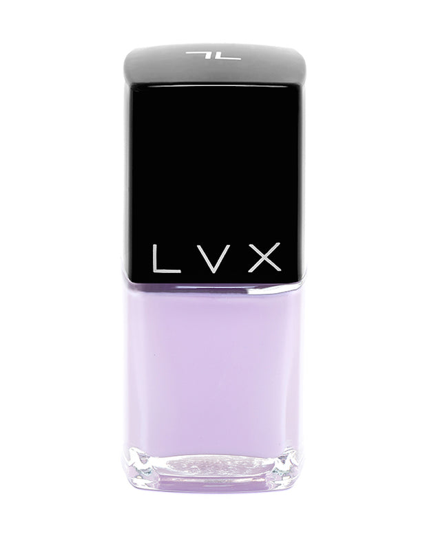 Ultra rich and creamy, high shine, smooth finish and is a superior long wear formula. Manicure quality in 1-2 coats. 10 toxin free formula. Use LVX Gel Top Coat for an ultra high shine finish. Luxury cruelty-free and vegan nail polish inspired by high fashion. Lasts up to two weeks  Fleur Nail Lacquer