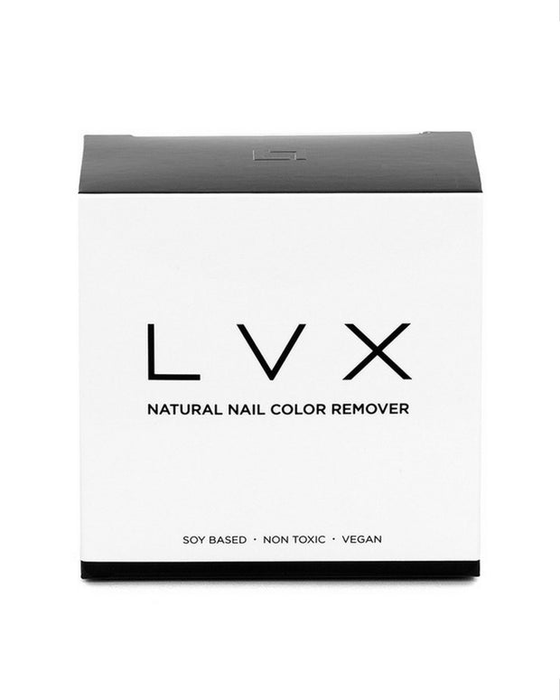 Natural, Cruelty Free, Organic Nail polish, Gel nail polish remover by LVX. Comes in 12 pads of nail polish remover. Shipping to Toronto and Greater Toronto Area, Canada and all over the world. Free Shipping on Orders over $75 within Canada.