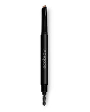 Build bold, defined brows and with this smear-proof formula. It provides long lasting wear, a non-waxy natural matte finish look, and a unique slant tip for ultra-precise definition. The dual-sided Crayon features a retractable, self-sharpening brow pencil on one end and a spoolie brush for perfect blending on the other. 