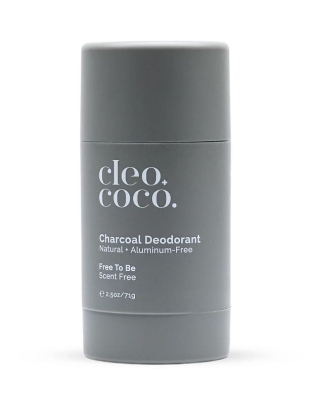 A Natural, Healthy, Aluminum-Free Deodorant for Men, Women and Teens!  Fragrance Free, Vegan, natural deodorant.  Gentle enough to be used daily. This natural deodorant is formulated with coconut derived Activated Charcoal and Bentonite Clay which act as magnets that naturally draw out and eliminate odour-causing toxins. 