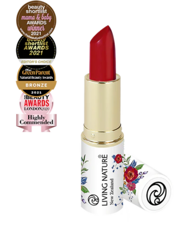Organic Lipstick Glamorous Floral Edition