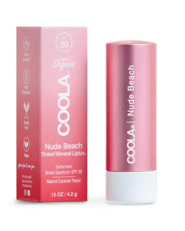 Coola| Nourish and protect with SPF 30 lip balm. Add a hint of natural-looking tint while protecting your pout. 