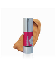 Foundation with built in skincare. Increases natural moisture level, protects from environmental damage, UV, boosts collagen and smoothing down age lines. Improves skin's suppleness, elasticity and tone. plant-based, skin-loving blend of Vitamin C, Botanical Hyaluronic Acid, Seaweed Brighteners, and Beta-Carotene increases collagen production and dramatically boosts skin's ability to diminish spots, freckles, hyperpigmentation, sun damage, and improves elasticity.